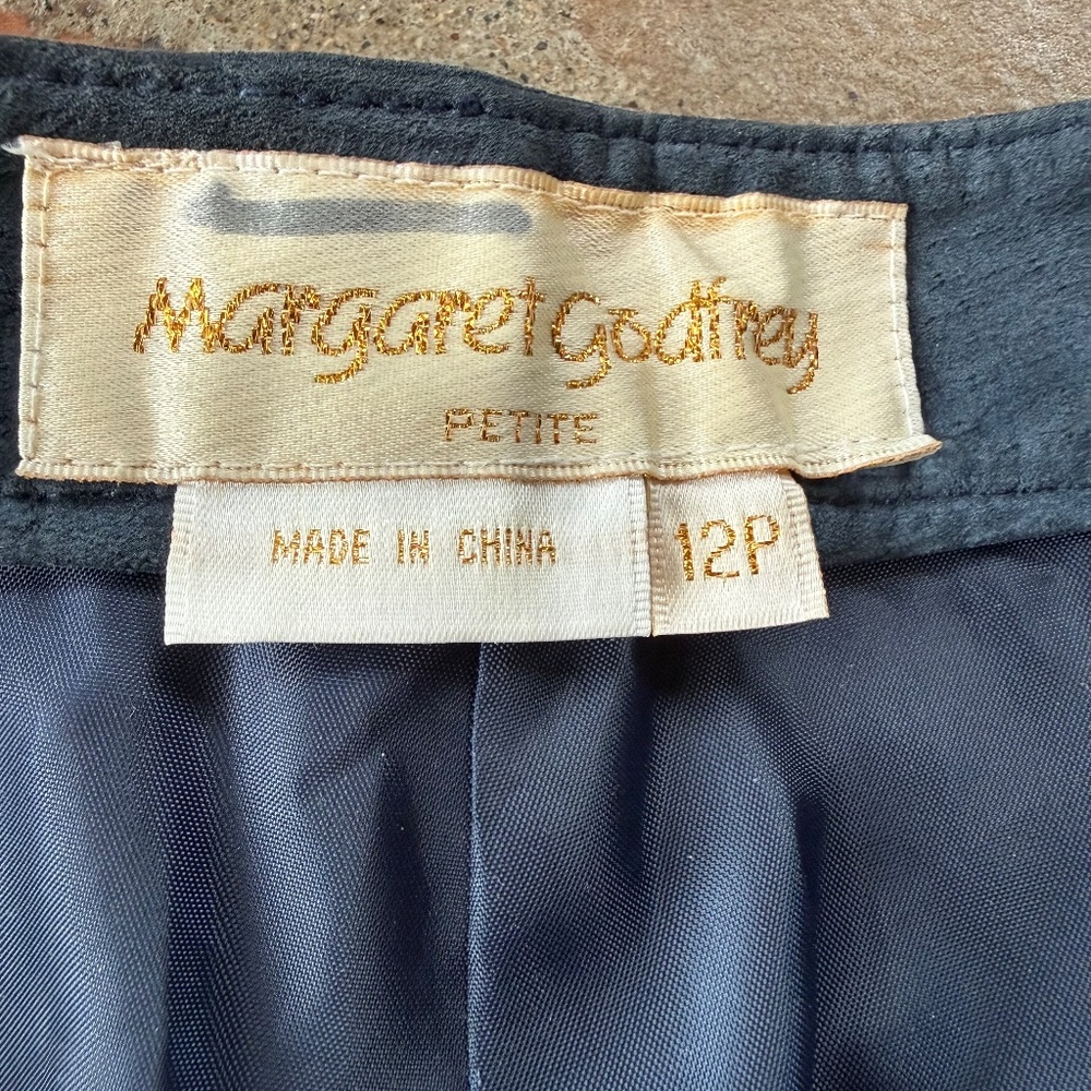 Blue Suede Cargo Pants - Picture 4 of 6